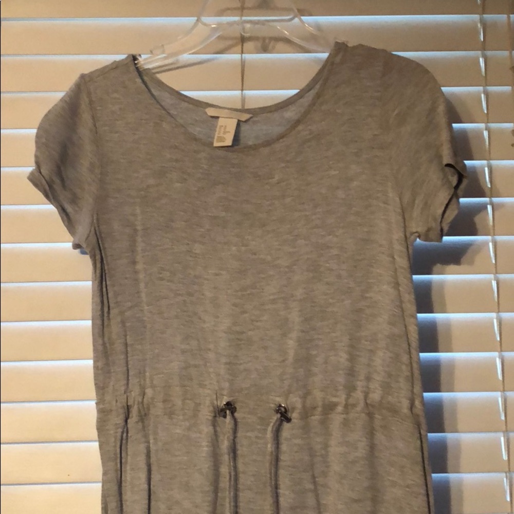 H&M GRAY DRESS